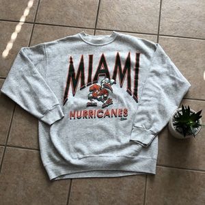 Vintage Miami Hurricanes Sweater